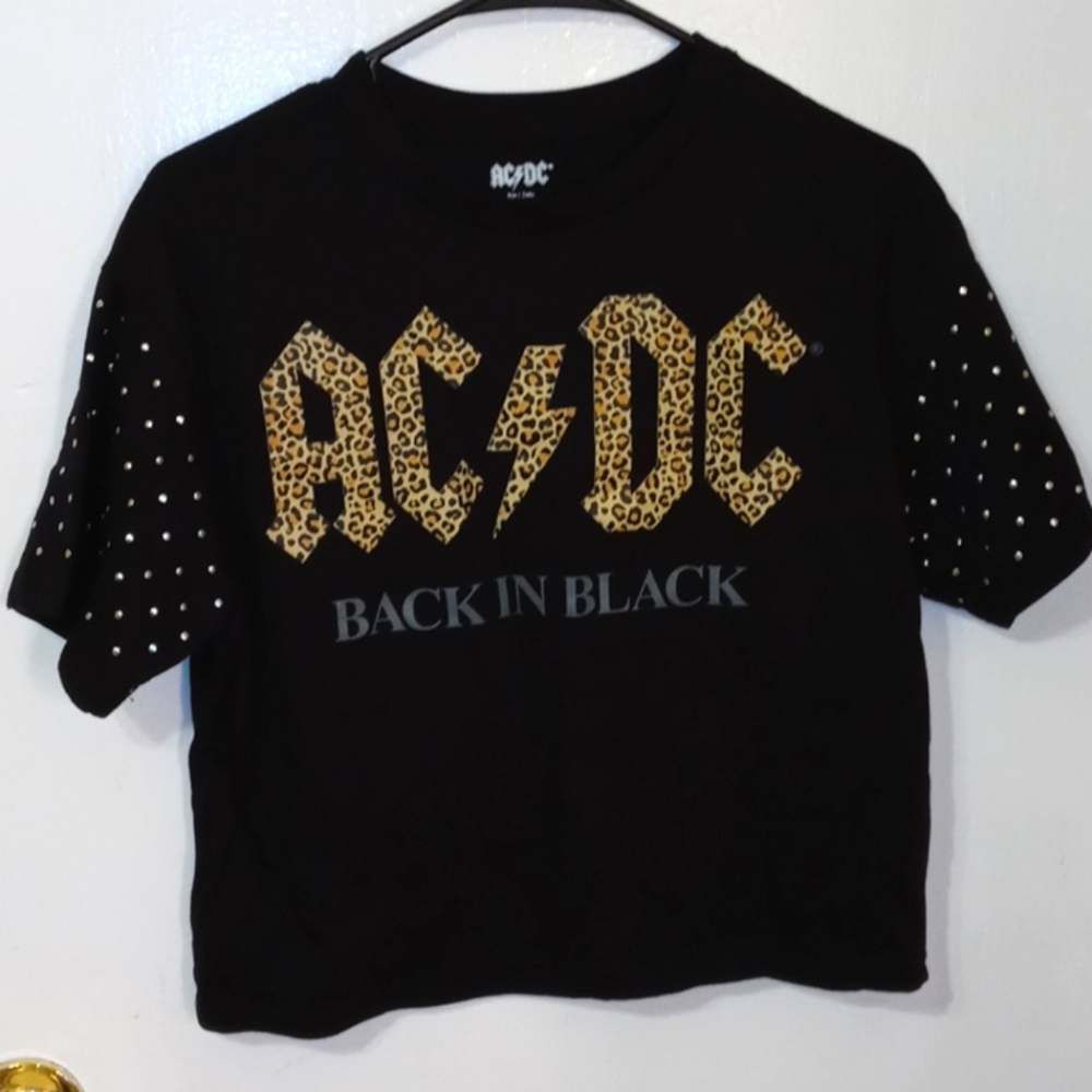 🆕 ACDC Crop Top